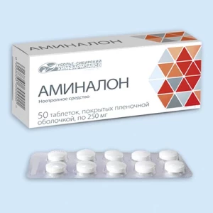 АМИНАЛОН таб п/об 250мг n50