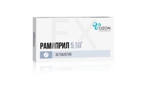 РАМИПРИЛ таб 5мг n30