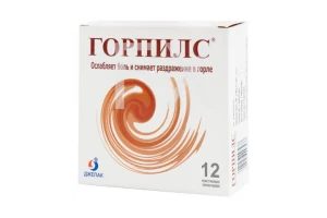 ГОРПИЛС пастилки n12 Медово-Лимонный