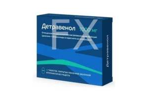 ДЕТРАВЕНОЛ таб 1000мг n60