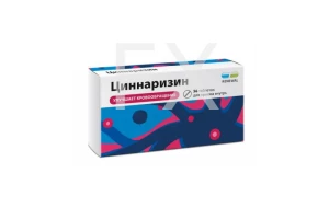 ЦИННАРИЗИН таб 25мг n56