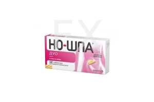 НО-ШПА ДУО таб 40мг+500мг n12
