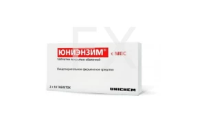ЮНИЭНЗИМ С МПС таб п/об n20