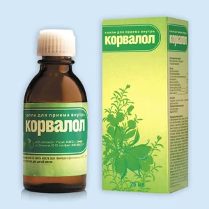 КОРВАЛОЛ капли (фл.-кап.) 25мл