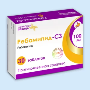 РЕБАМИПИД таб п/об 100мг n30