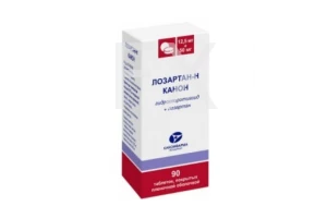 ЛОЗАРТАН Н таб п/об 50мг+12.5мг n90