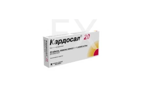КАРДОСАЛ таб п/об 20мг n28