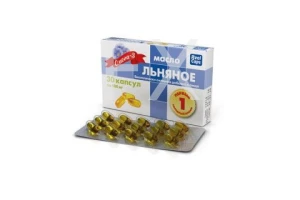 ЛЬНА СЕМЕНА масло капс. 0.3г n180
