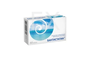 БАКТИСТАТИН капс. 0.5г n60