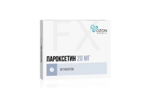 ПАРОКСЕТИН таб п/об 20мг n30