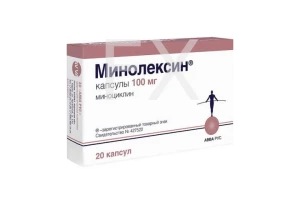 МИНОЛЕКСИН капс. 100мг n20