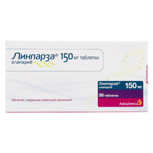 ЛИНПАРЗА таб п/об 150мг n56