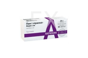 ПАНТОПРАЗОЛ таб п/об 20мг n30