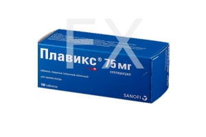 ПЛАВИКС таб п/об 75мг n100