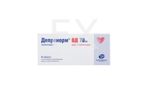 ДЕПРЕНОРМ ОД таб п/об 70мг n60