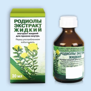 РОДИОЛЫ РОЗОВОЙ ЭКСТРАКТ ЖИДКИЙ (фл.) 30мл