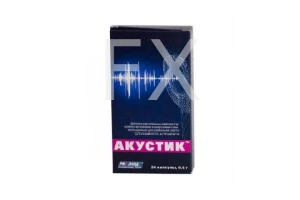 АКУСТИК капс. 500мг n30