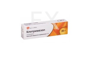 КЛОТРИМАЗОЛ крем (туба) 1% 20г
