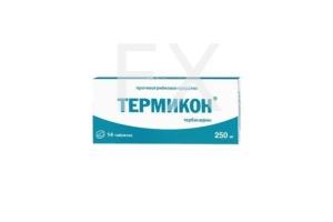 ТЕРМИКОН таб 250мг n14