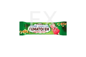 ГЕМАТОГЕН плитки 40г Кедровый орех