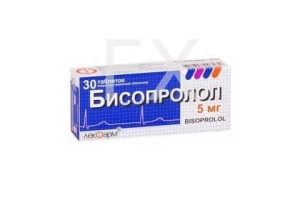 БИСОПРОЛОЛ таб п/об 5мг n30