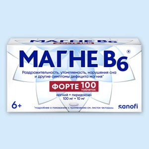 МАГНЕ В6 ФОРТЕ таб п/об n60