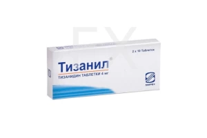 ТИЗАНИЛ таб 4мг n20