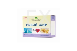 РЫБИЙ ЖИР капс. 370мг n100 E