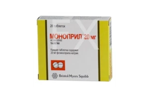 МОНОПРИЛ таб 20мг n28