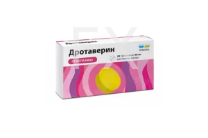 ДРОТАВЕРИНА ГИДРОХЛОРИД таб 40мг n28