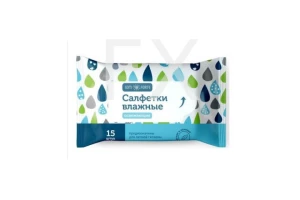 САЛФЕТКИ Комфорте (ComForte) влажные n15 Освежающий