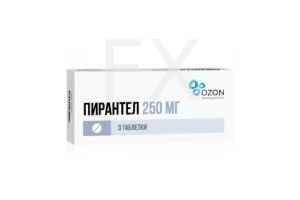 ПИРАНТЕЛ таб 250мг n3