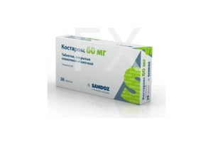 КОСТАРОКС таб п/об 60мг n28