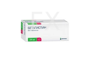 БЕТАГИСТИН таб 24мг n20