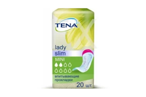 ПРОКЛАДКИ УРОЛОГИЧЕСКИЕ ТЕНА Lady Mini Slim n10