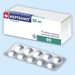 МЕРТЕНИЛ таб п/об 20мг n30