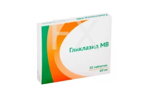 ГЛИКЛАЗИД МВ таб 60мг n30