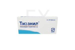 ТИЗАНИЛ таб 2мг n20