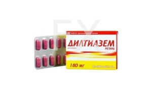 ДИЛТИАЗЕМ капс. пролонг. 180мг n30