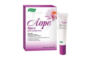 ЛОРА (БАД) крем д/глаз с пептидами 15мл