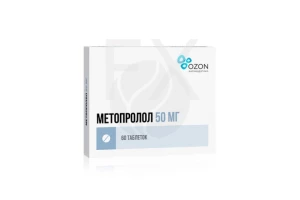МЕТОПРОЛОЛ таб 50мг n60