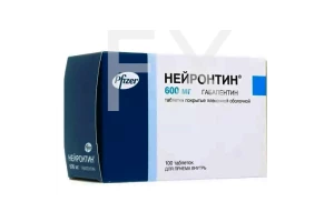 НЕЙРОНТИН таб п/об 600мг n100