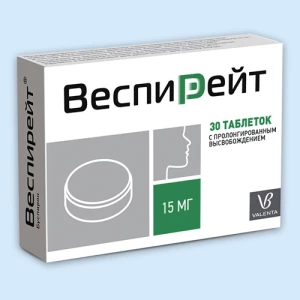 ВЕСПИРЕЙТ таб пролонг. 15мг n30