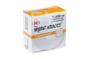 ПЛАСТЫРЬ Мультипласт ленточный 2х500см n1