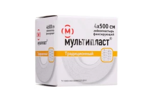 ПЛАСТЫРЬ Мультипласт ленточный 4х500см n1