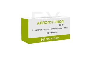 АЛЛОПУРИНОЛ таб 100мг n50