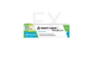 Д-ПАНТЕНОЛ крем (туба) 5% 25г