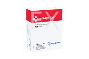 МЕЛЬДОНИЙ р-р д/ин. (амп.) 100мг/мл - 5мл n10