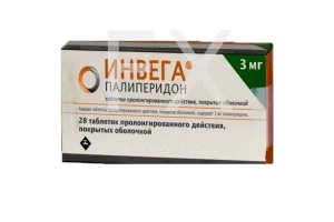 ИНВЕГА таб пролонг. 3мг n28