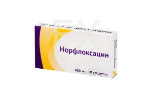 НОРФЛОКСАЦИН таб п/об 400мг n10